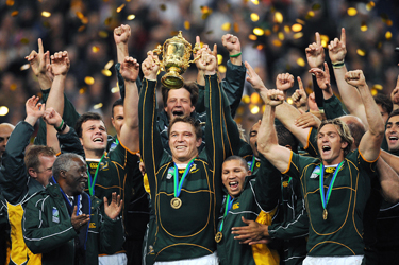 Springboks in the Leicester Square