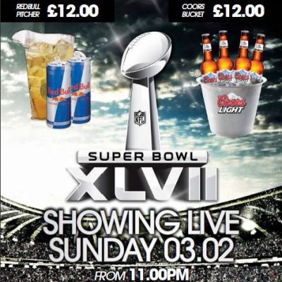 Super Bowl coming to a Walkabout near you!
